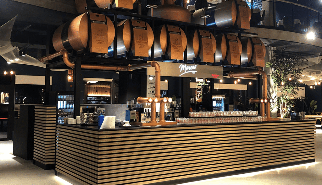 Obra de cero Madrid instalaciones completas min 1- Reformas de restaurantes de gran tamaño: cómo optimizar espacios amplios para mejorar la experiencia del cliente Obra de cero Madrid instalaciones completas min 1- Reformas de restaurantes de gran tamaño: cómo optimizar espacios amplios para mejorar la experiencia del cliente